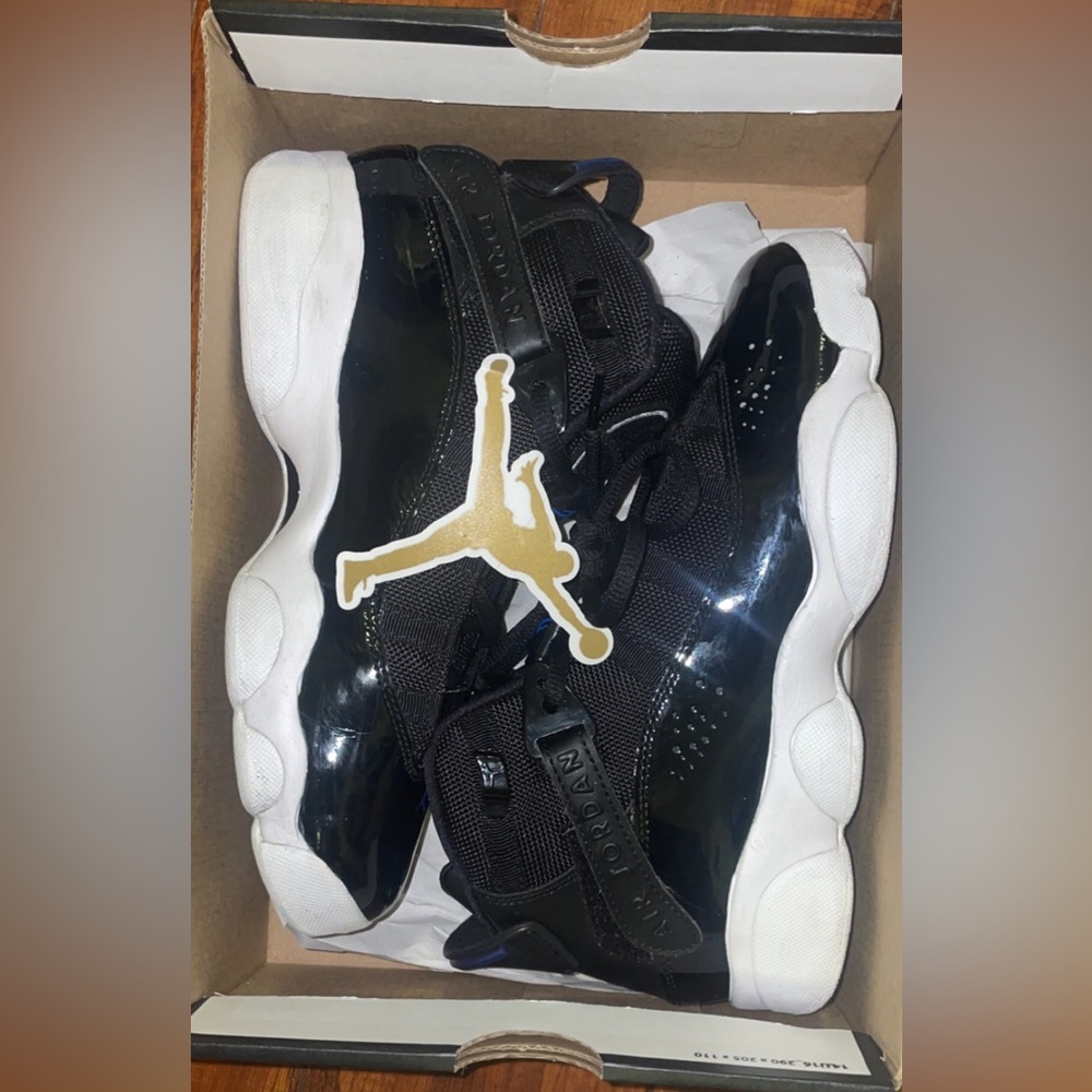 Jordan 6 rings (Black/Blue)